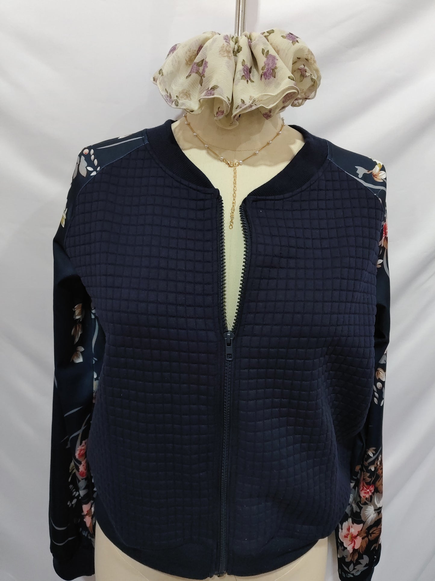 PatchGlow Printed Coat