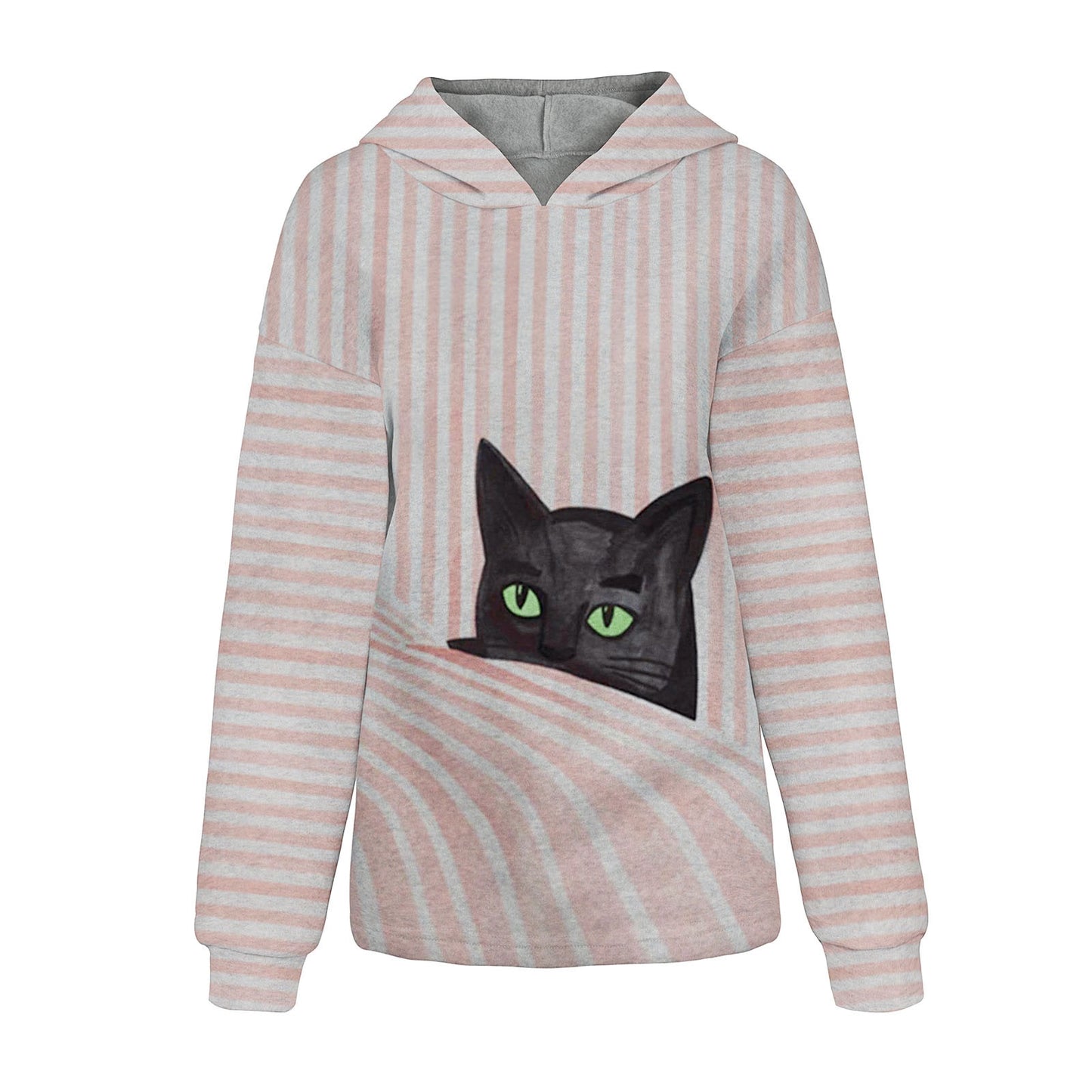 : CozyMist Fleece Hoodie