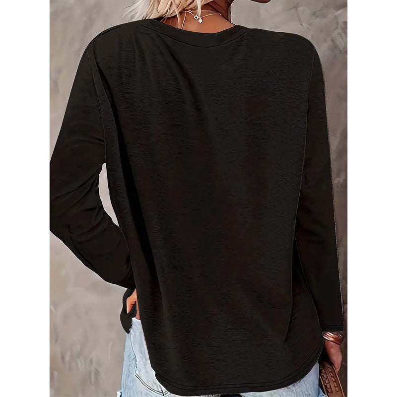 BlossomEase Graphic Pullover