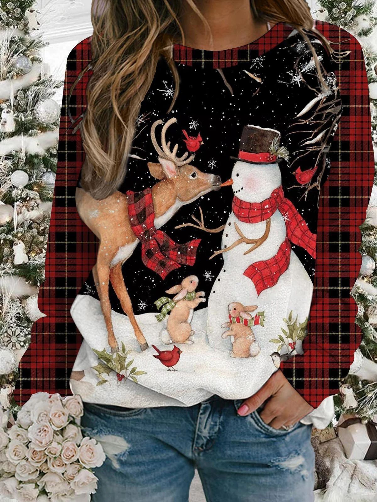 MerryMood Crew Neck Sweater