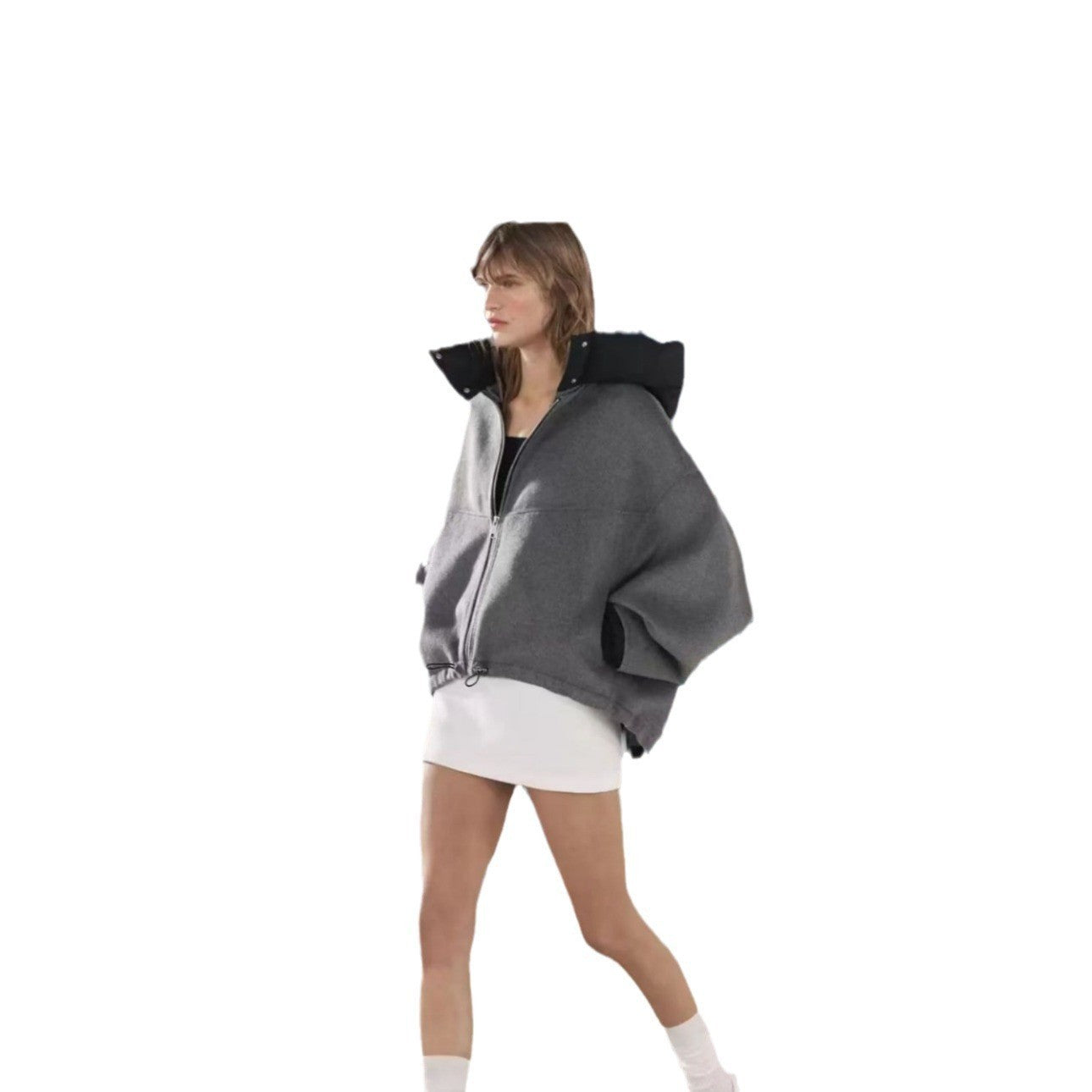 MetalMuse Cropped Coat