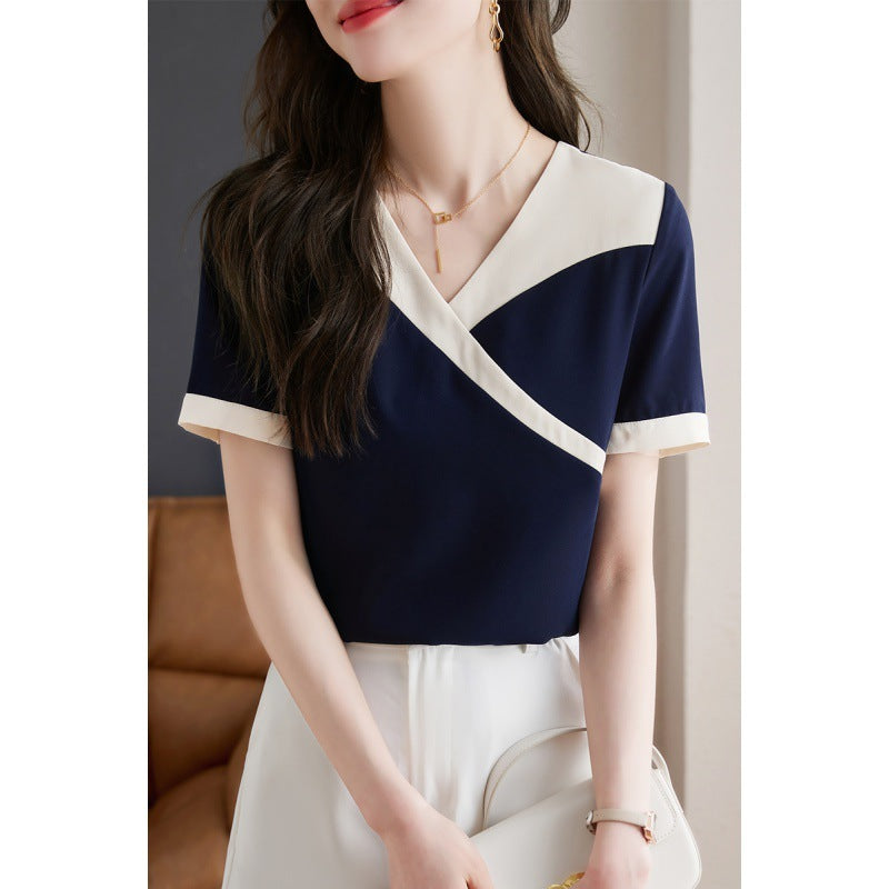 Zephyra Drape Chiffon Top