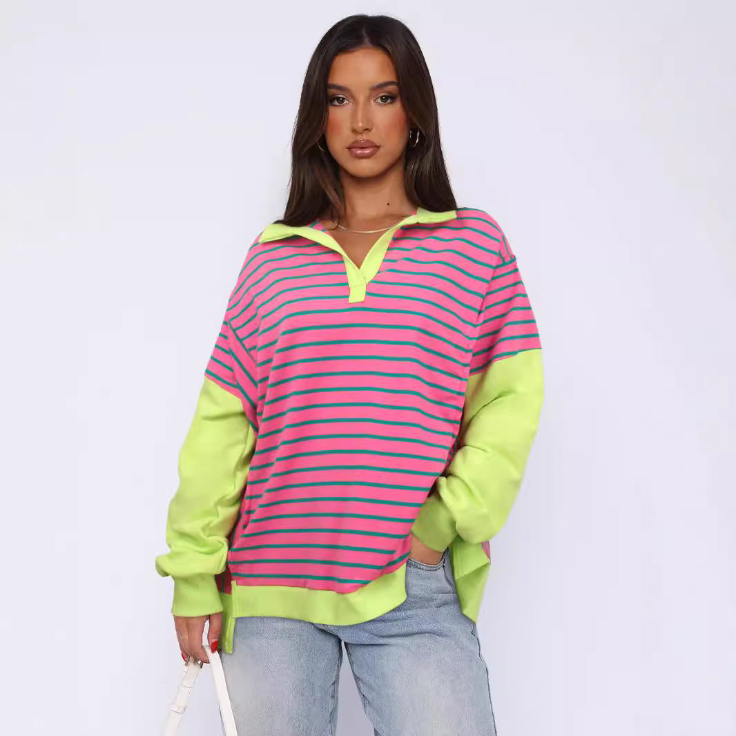 Stripo Luxe Split Sweater