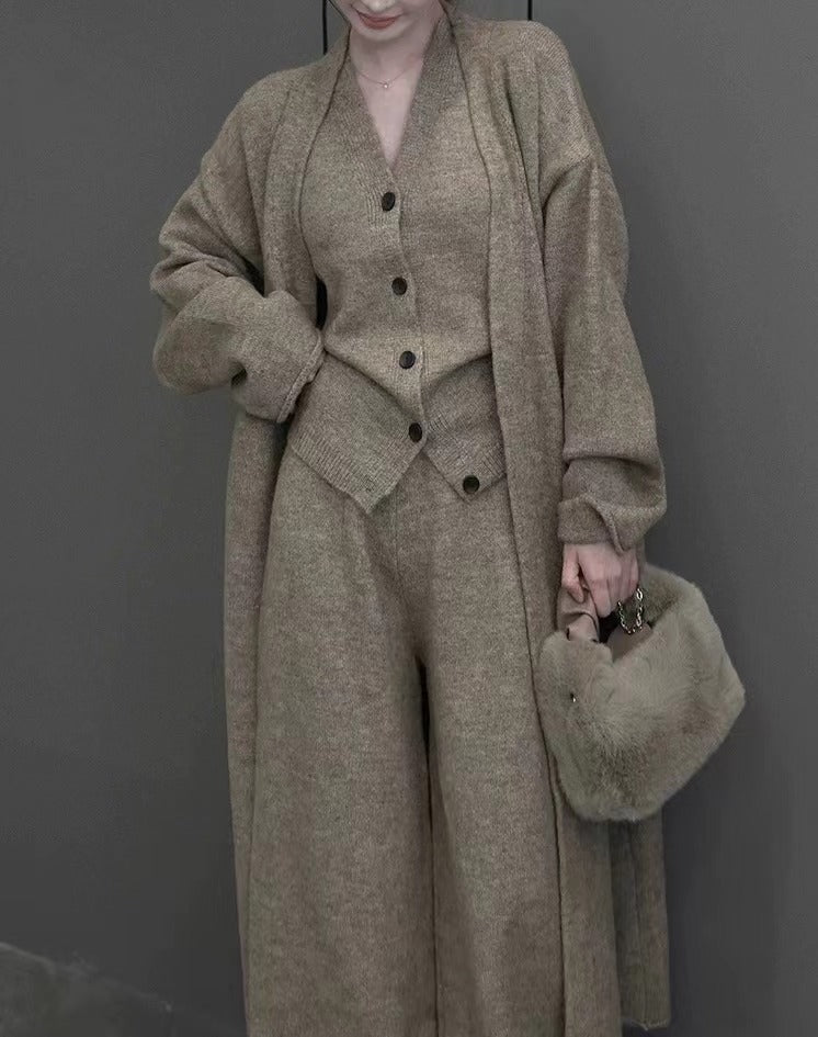 Trivara Knit Luxe Set