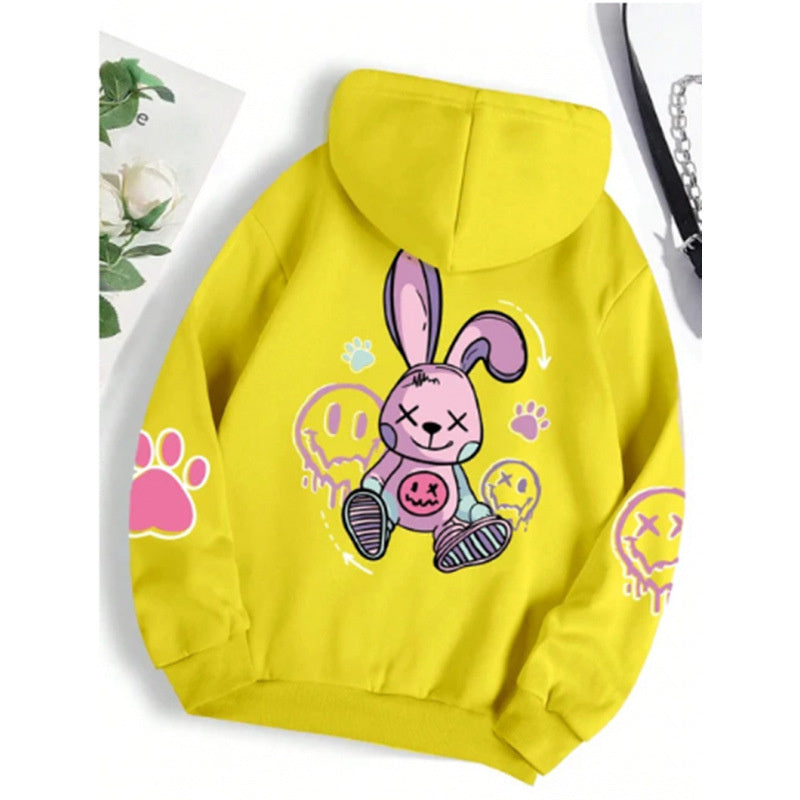 UrbanEase Printed Hoodie