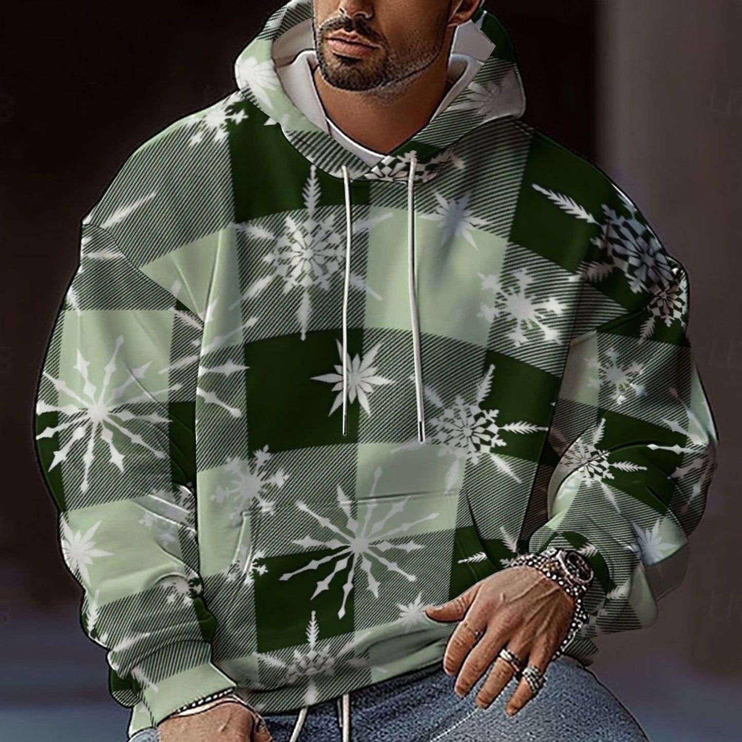 NeoTrend Digital Print Hoodie