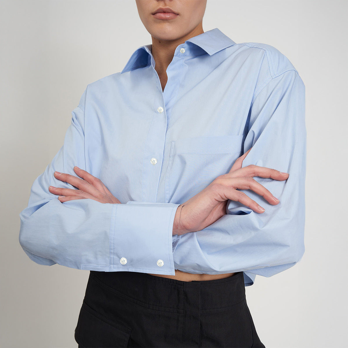 LinaEase Solid Shirt