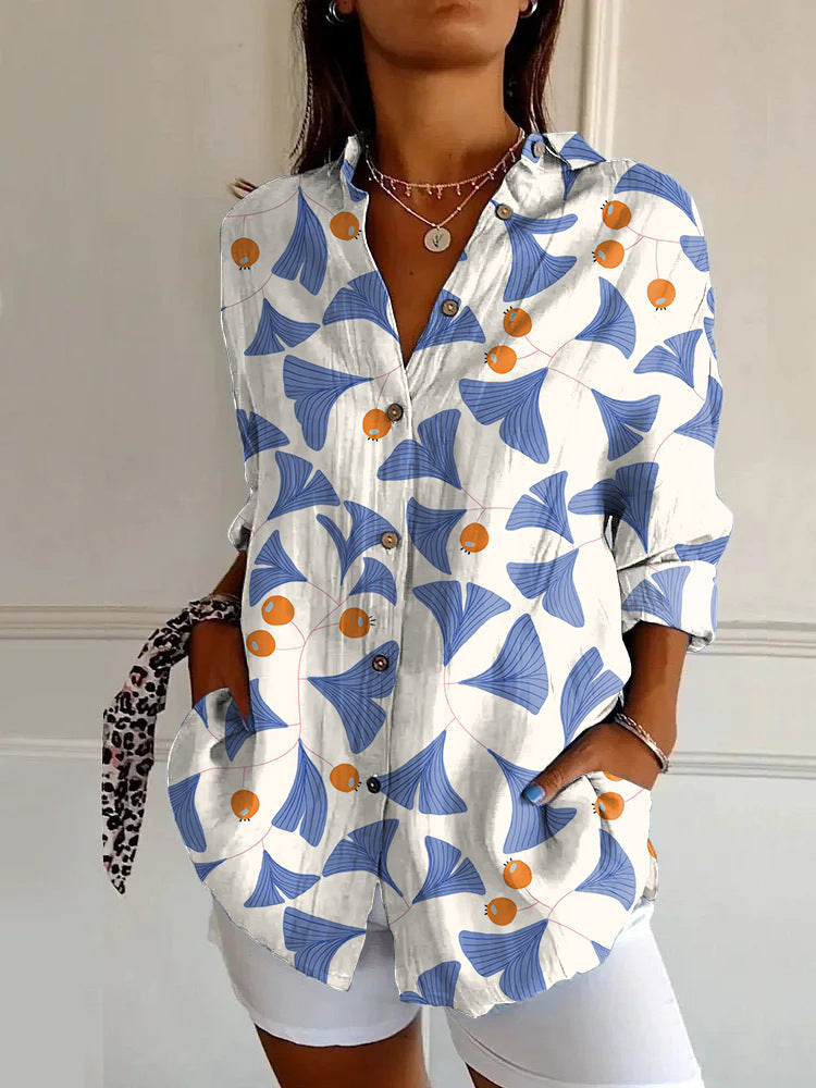 The PetalMuse 3D Floral Shirt