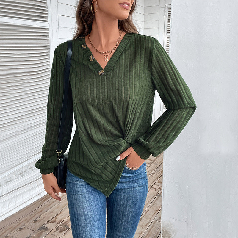 Autumna Veil Textured Sweater