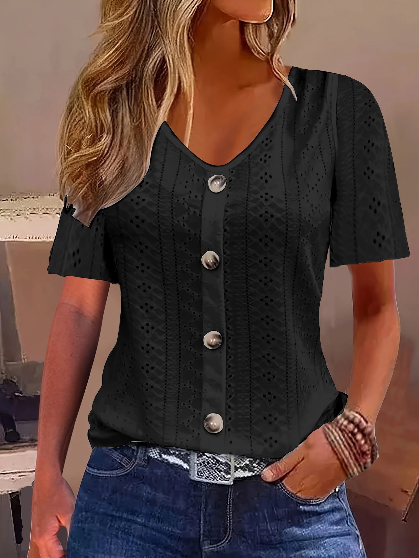 The Woven Whimsy Top