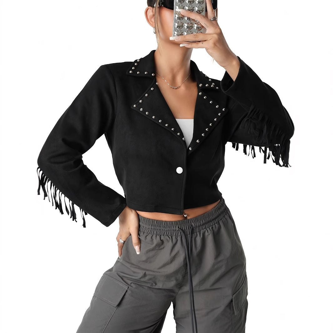 SaddleGlam Fringe Jacket