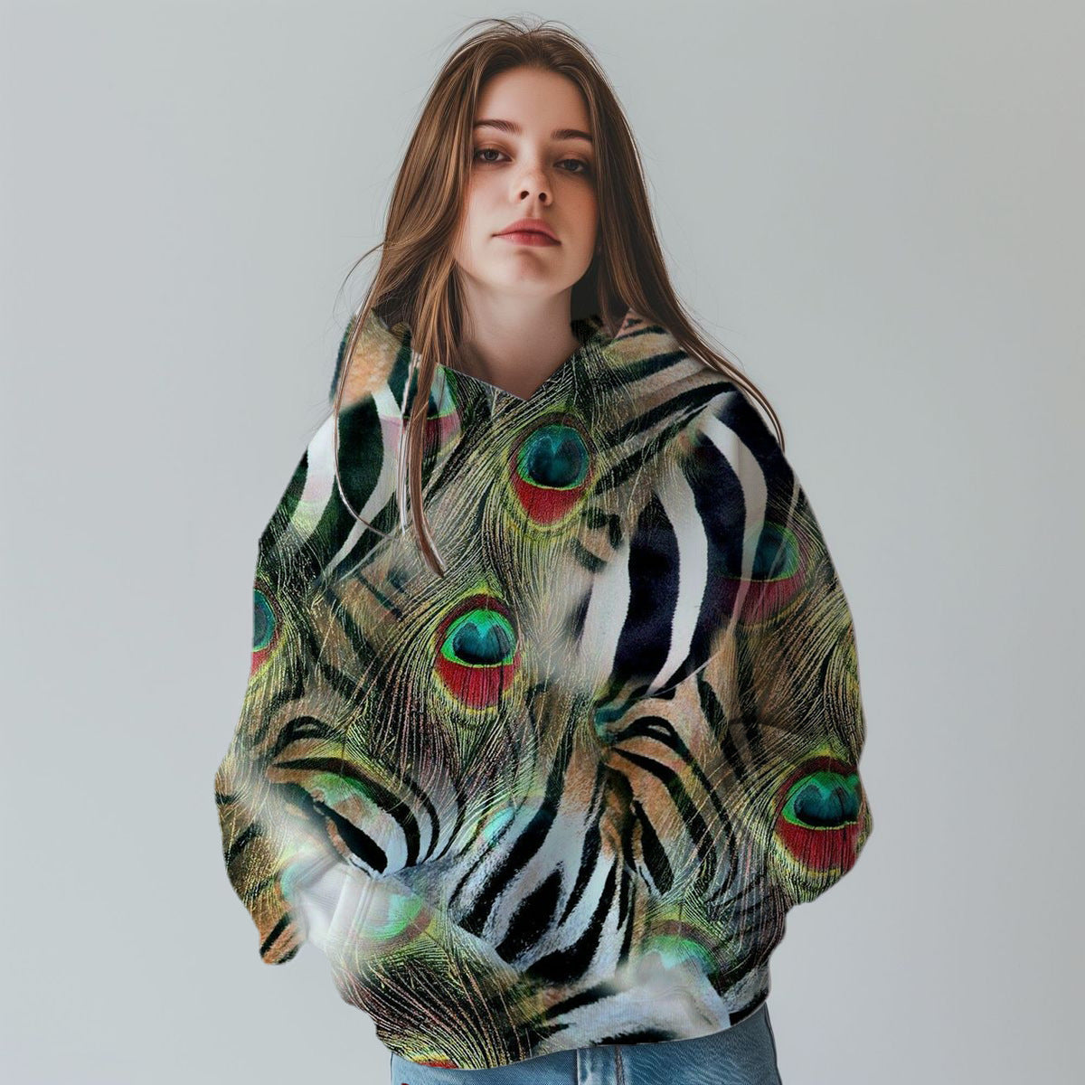 WildVision 3D Leopard Sweater