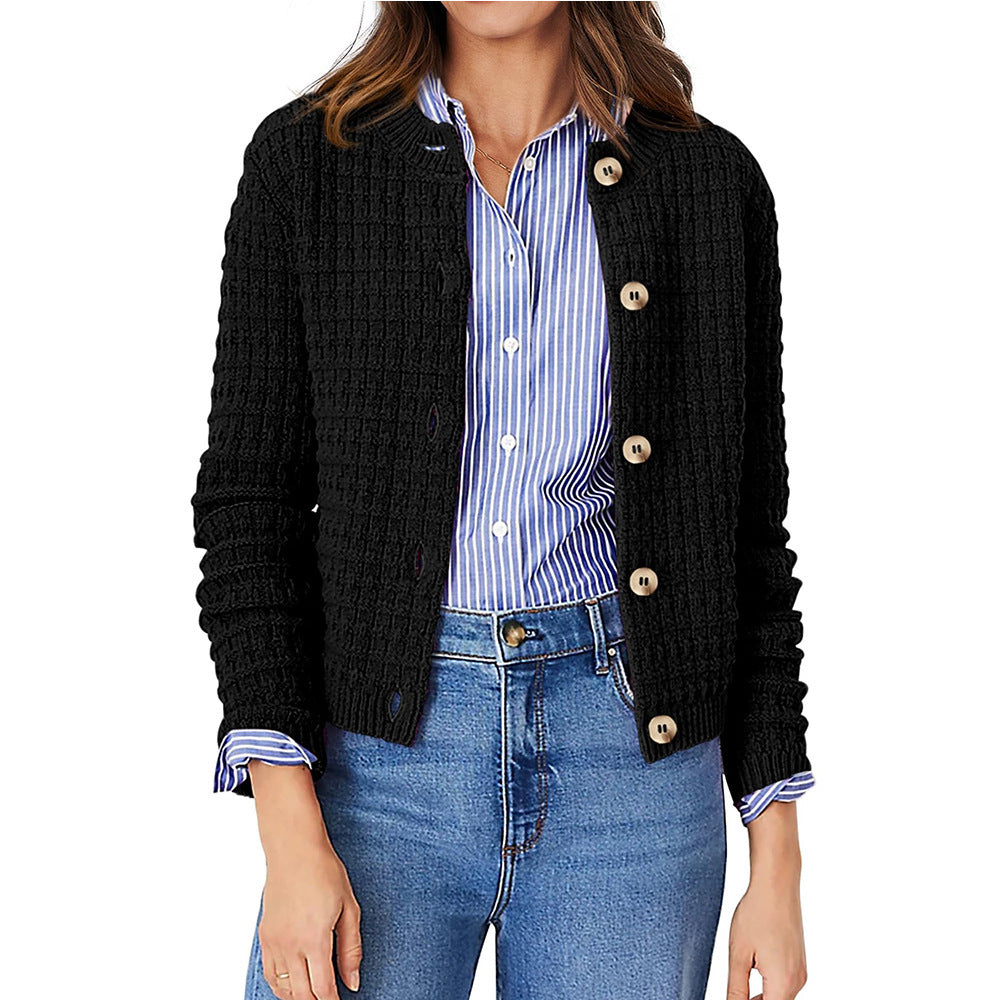 Commutelle Knit Drape Cardigan