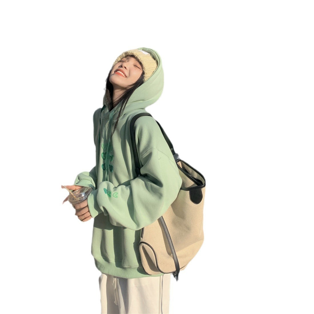 RetroVibe Printed Hoodie