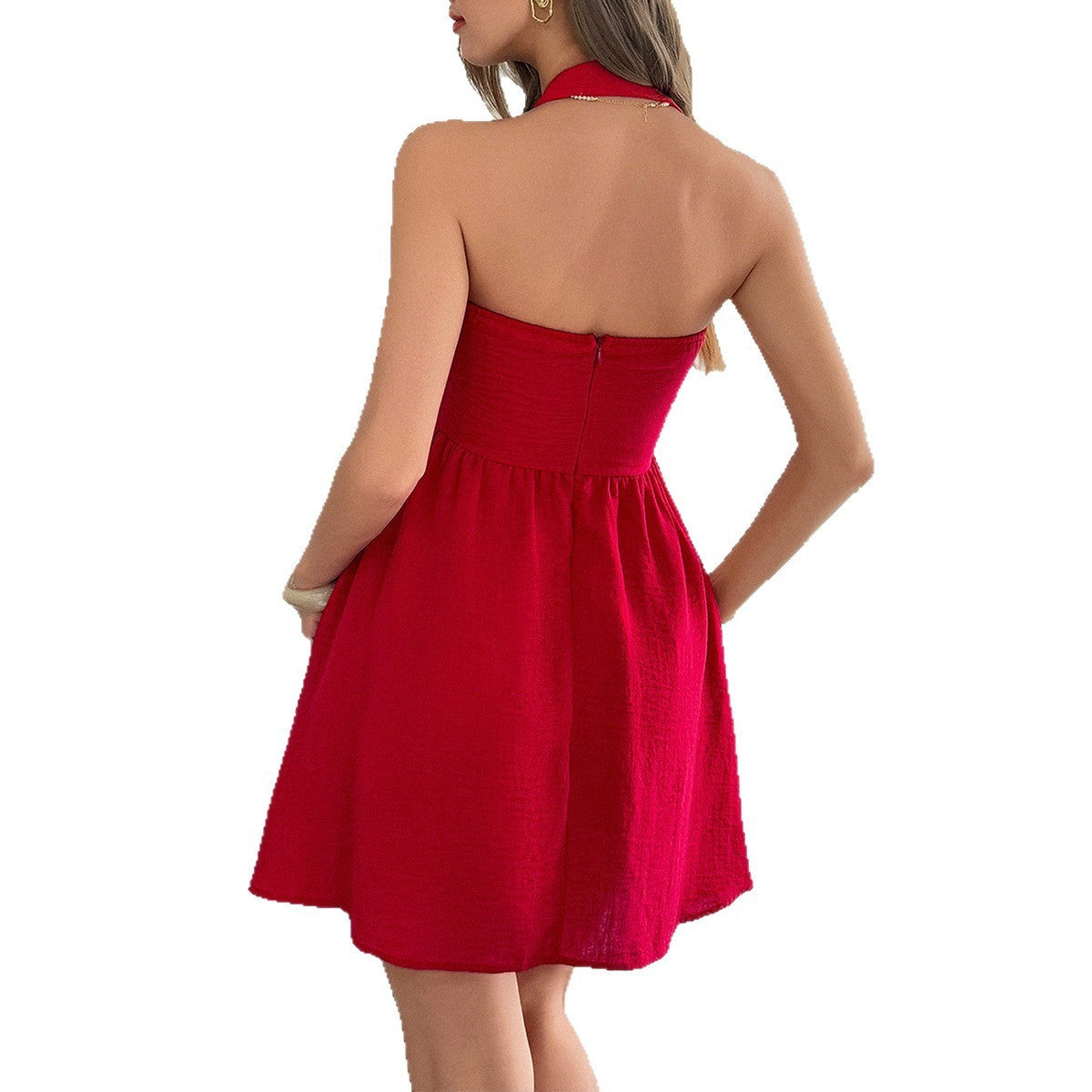 The Celestia Halter Gown