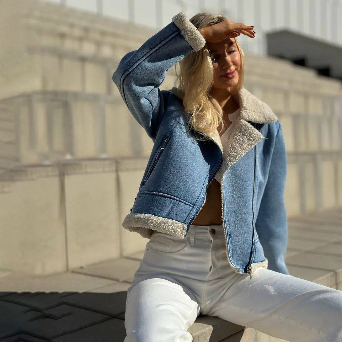 Arden FleeceLuxe Denim Jacket