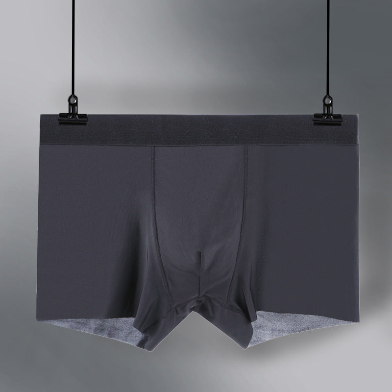 Men's Breathable Summer Seamless Ice Silk Underwear