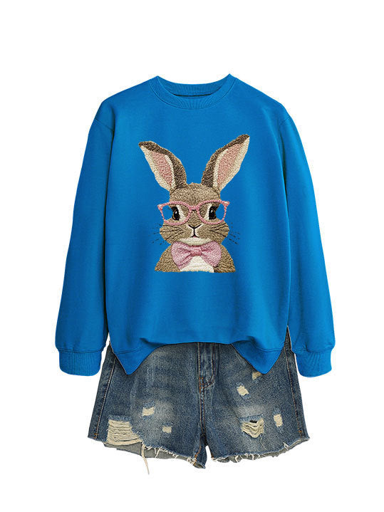 CinnaHop Bow Bunny Sweatshirt