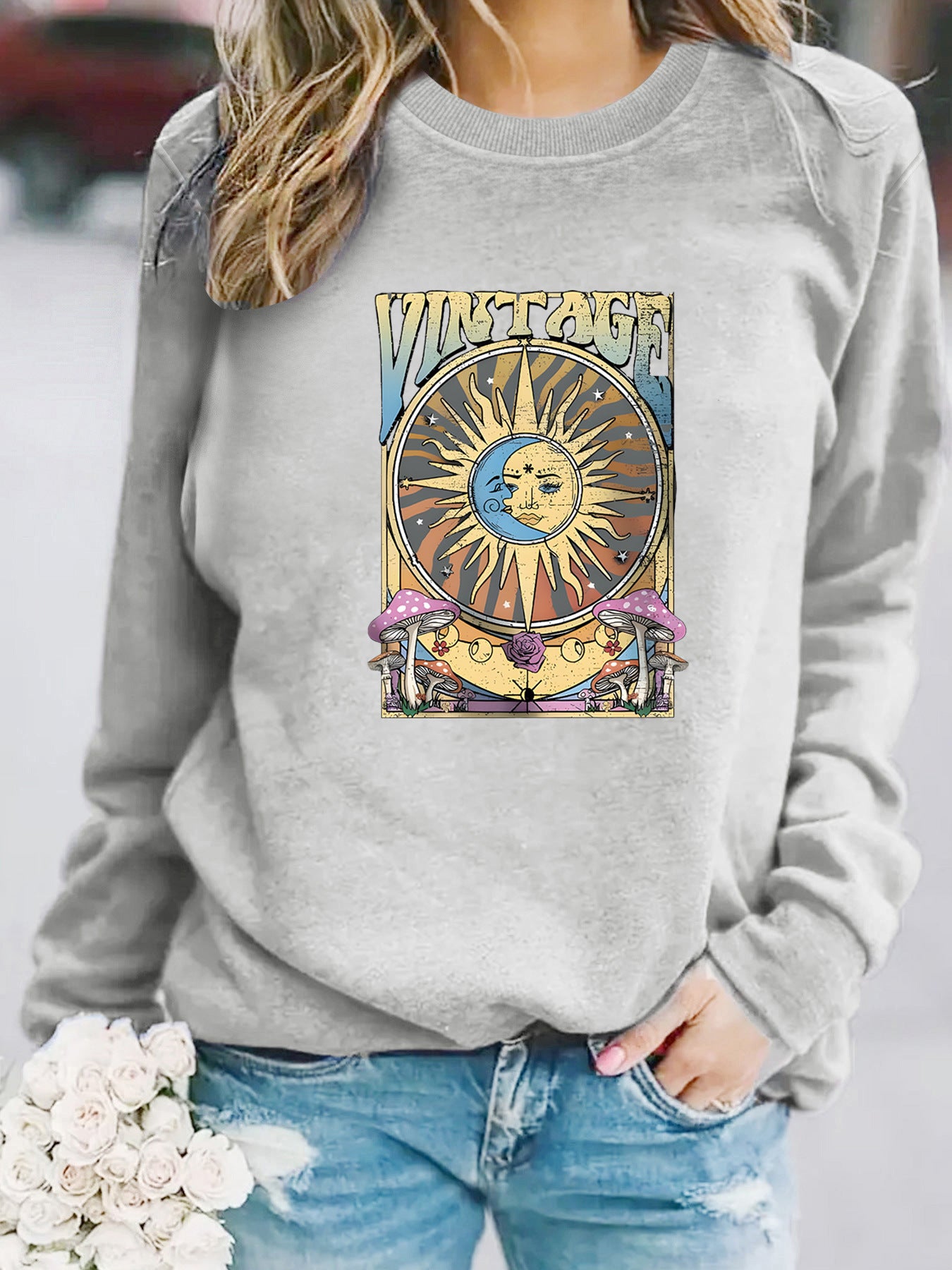 CelestiWear Sun & Moon Pullover
