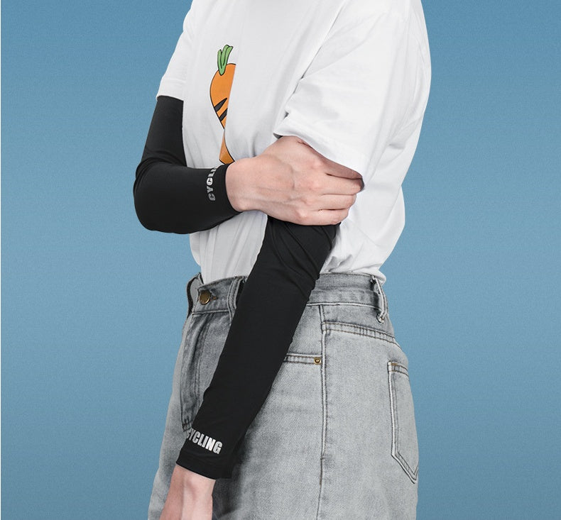 Bicycle riding ice silk sleeve
