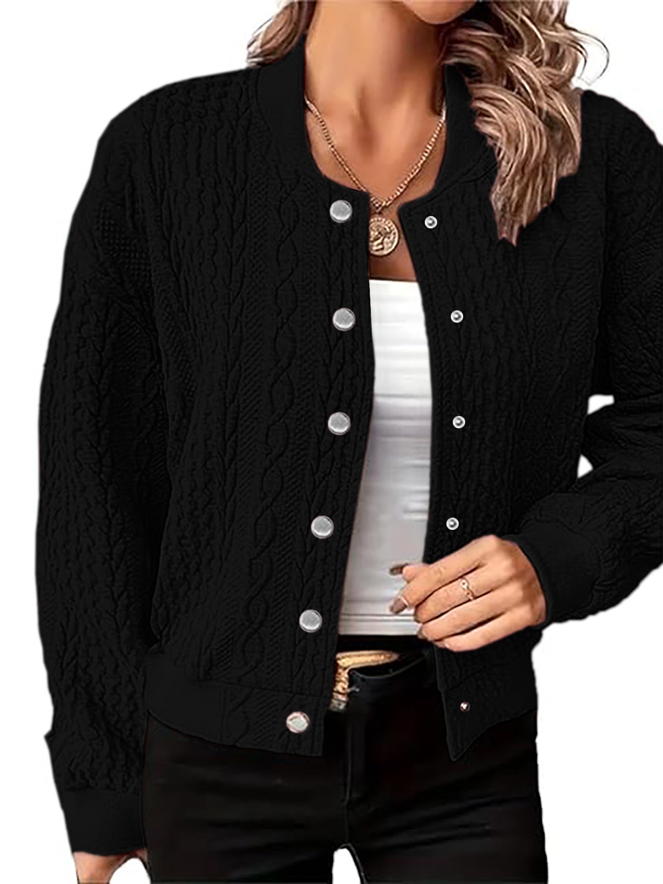 EternaStyle™ Cardigan Coat