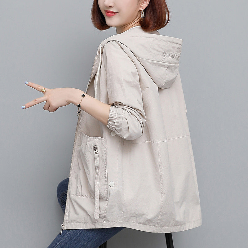 BreezyEase Short Trench Jacket