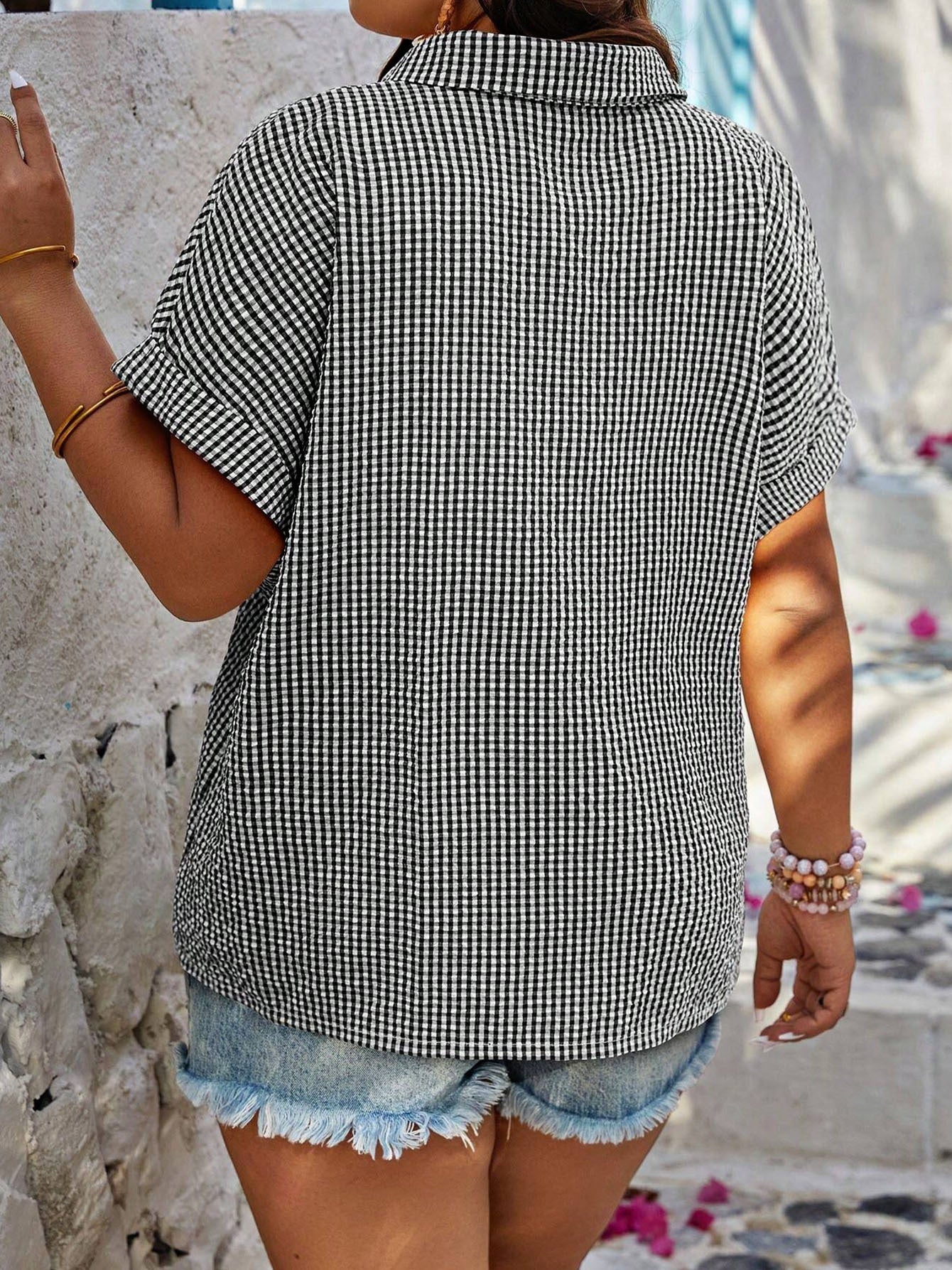 ClaraPlaid EaseShirt
