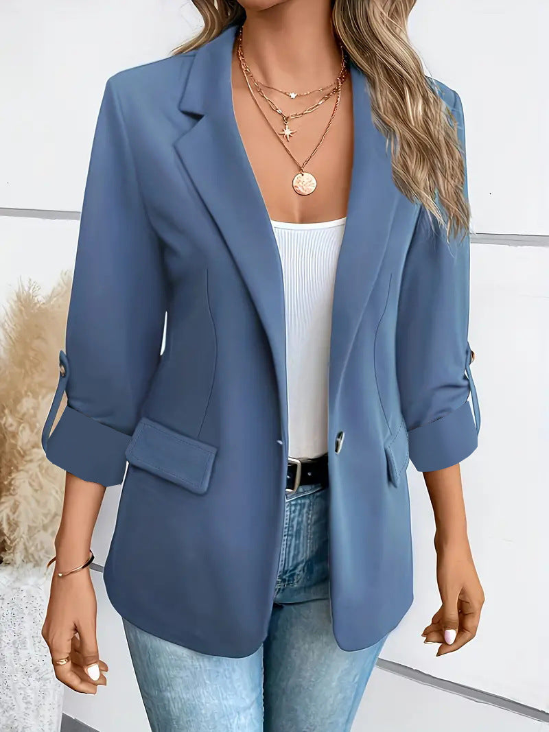 Eterna Chic Long Sleeve Coat