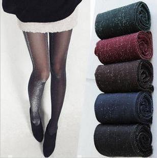 Color Silver Silk Pantyhose Sexy Core Silk Anti-hook Female Bottoming Socks