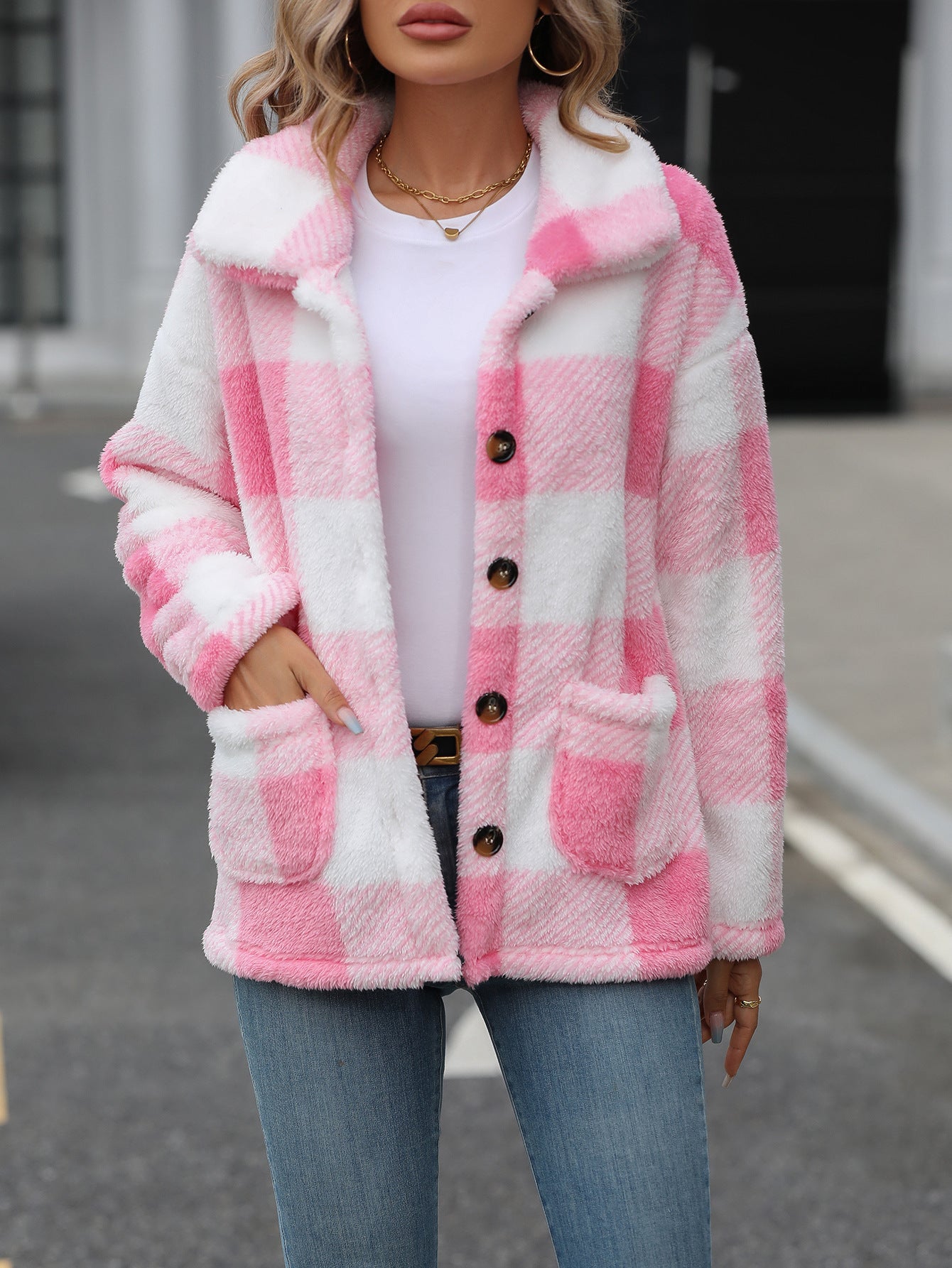 Heritage Plaid Lapel Coat