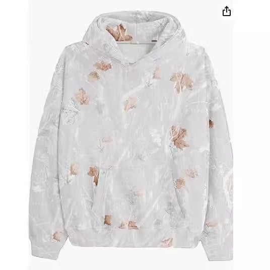 CamoCozy Oversized Wool Hoodie
