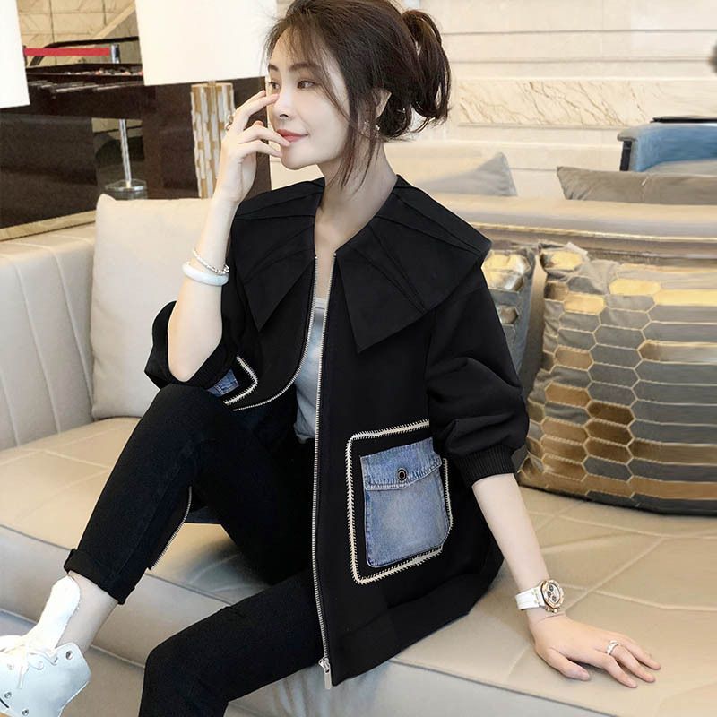 Patchwork Elegance Short Coat