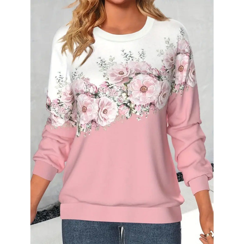FloraGlow 3D Pullover