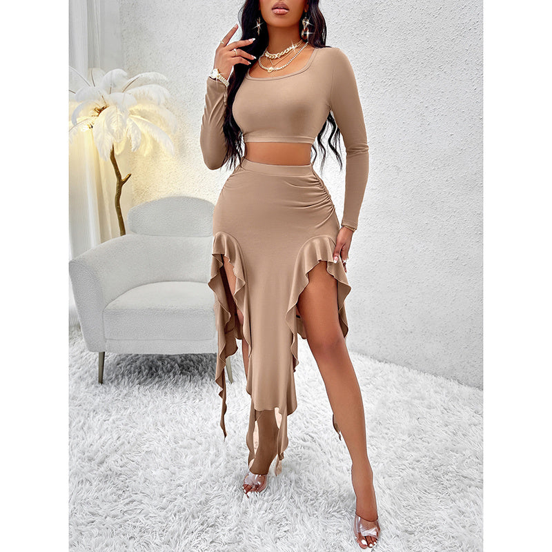 Soleira Nights Ruffle Skirt Set