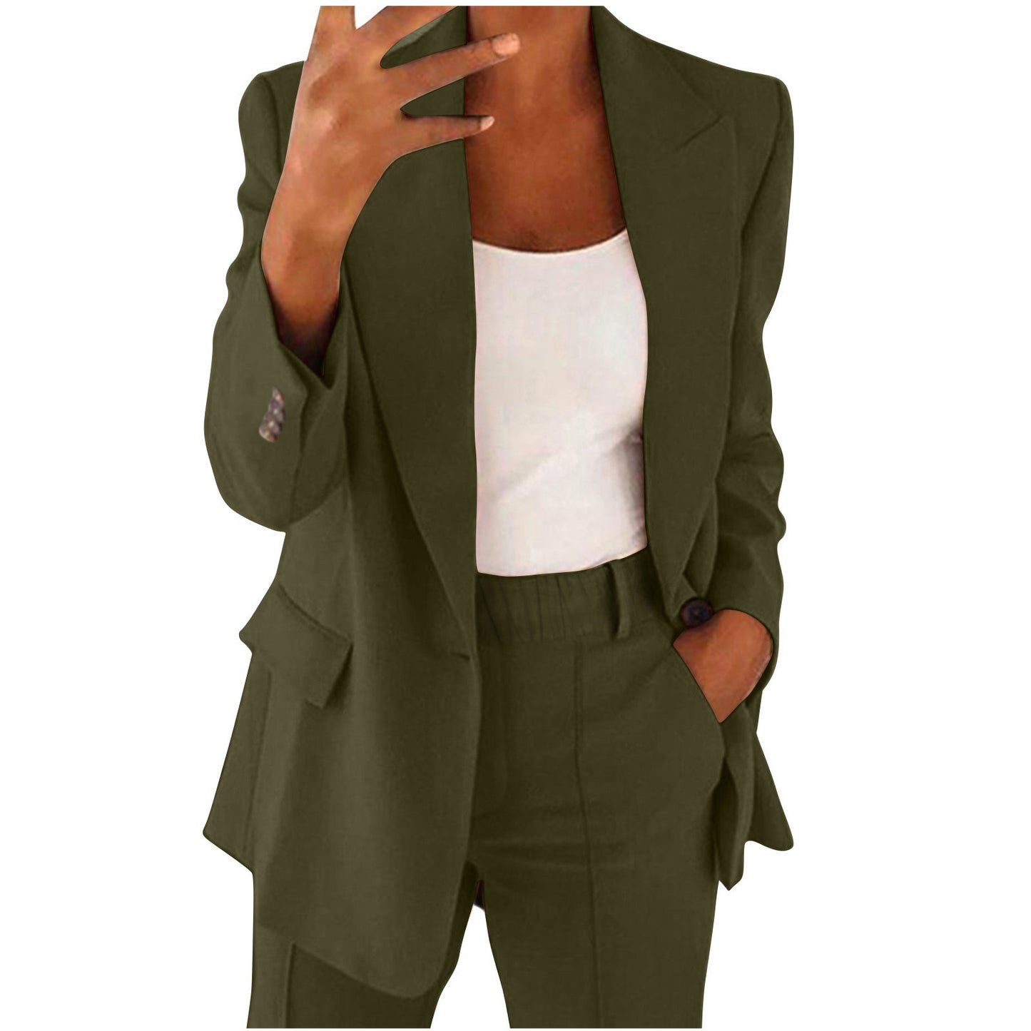 Serenique Button-Up Blazer