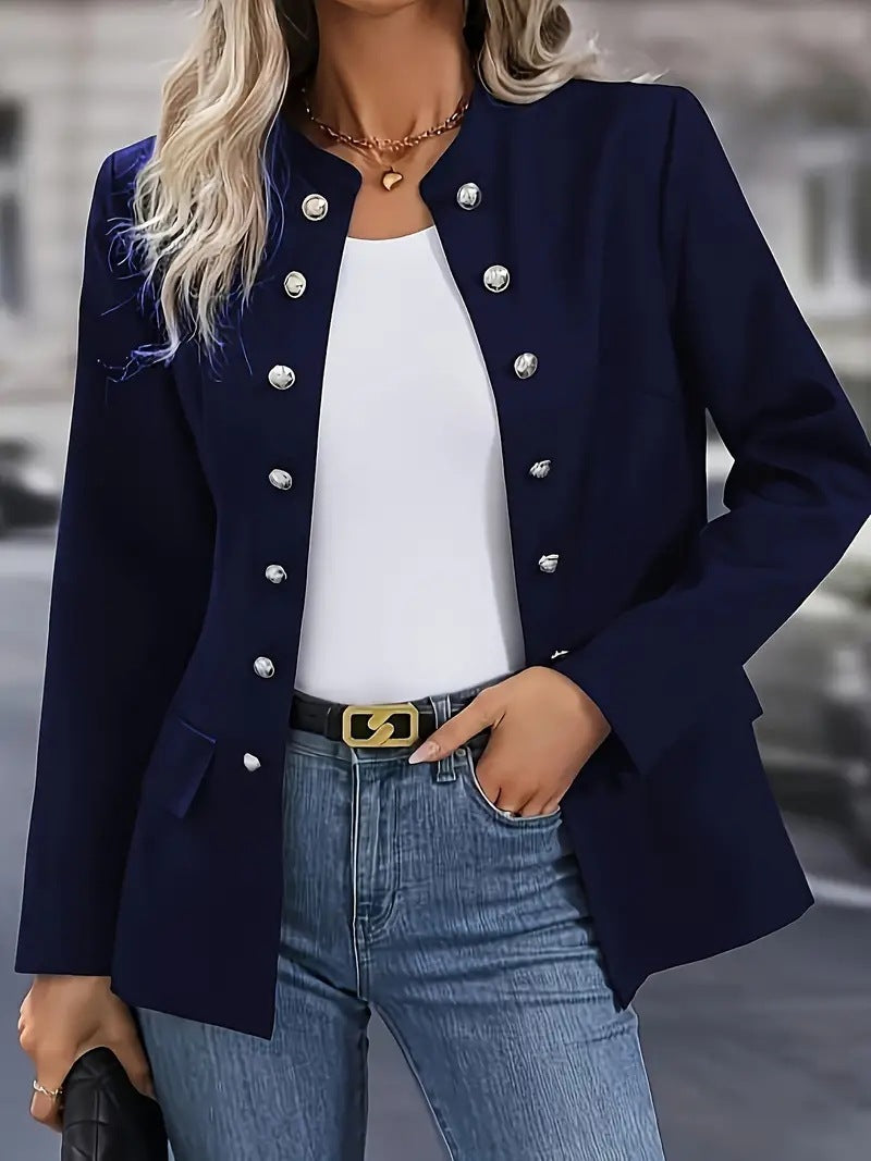 NordicGrace Double-Breasted Jacket