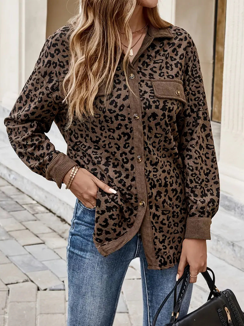 Savanna Luxe Corduroy Coat