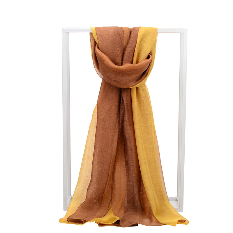 Silk scarf lady silk beach towel silk scarf sunscreen air conditioner shawl