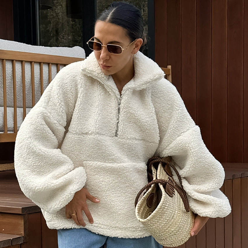 Alpine Cozy Fleece Sweatshirt