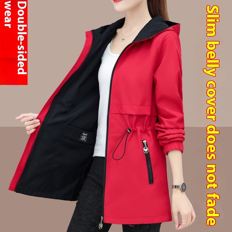 ReversaChic Mid-Length Trench