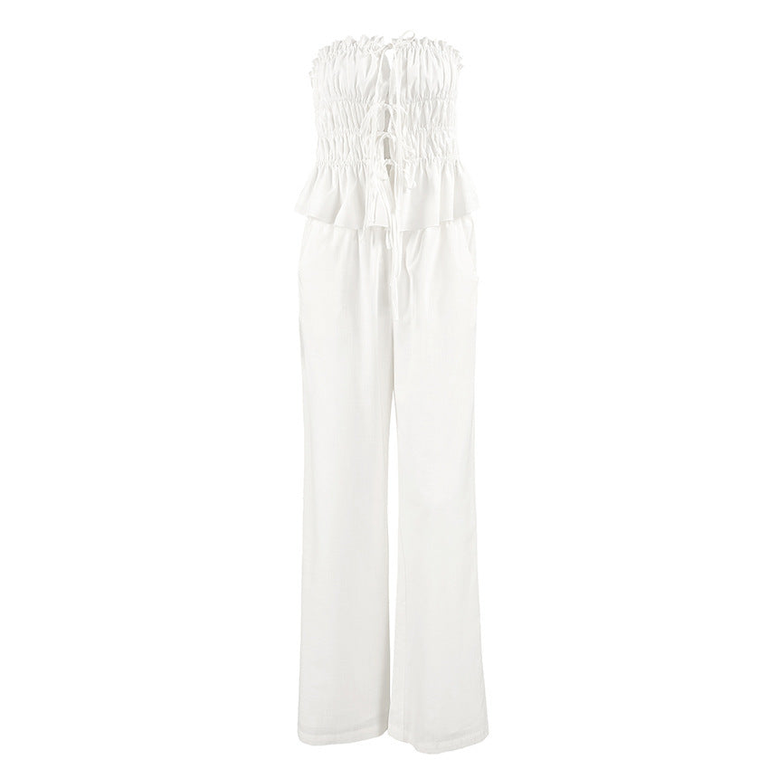 Ivory Breeze Cotton-Linen Set