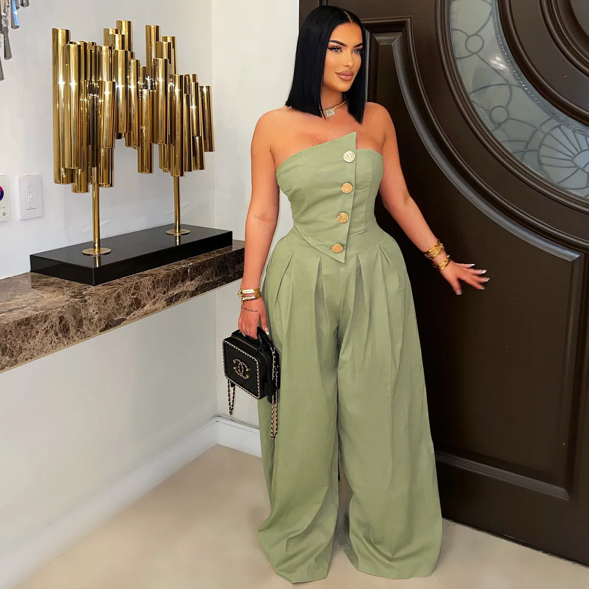 Metalléa™ Tube Jumpsuit