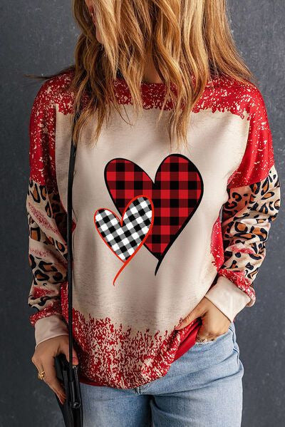 HeartGlow Pullover Hoodie