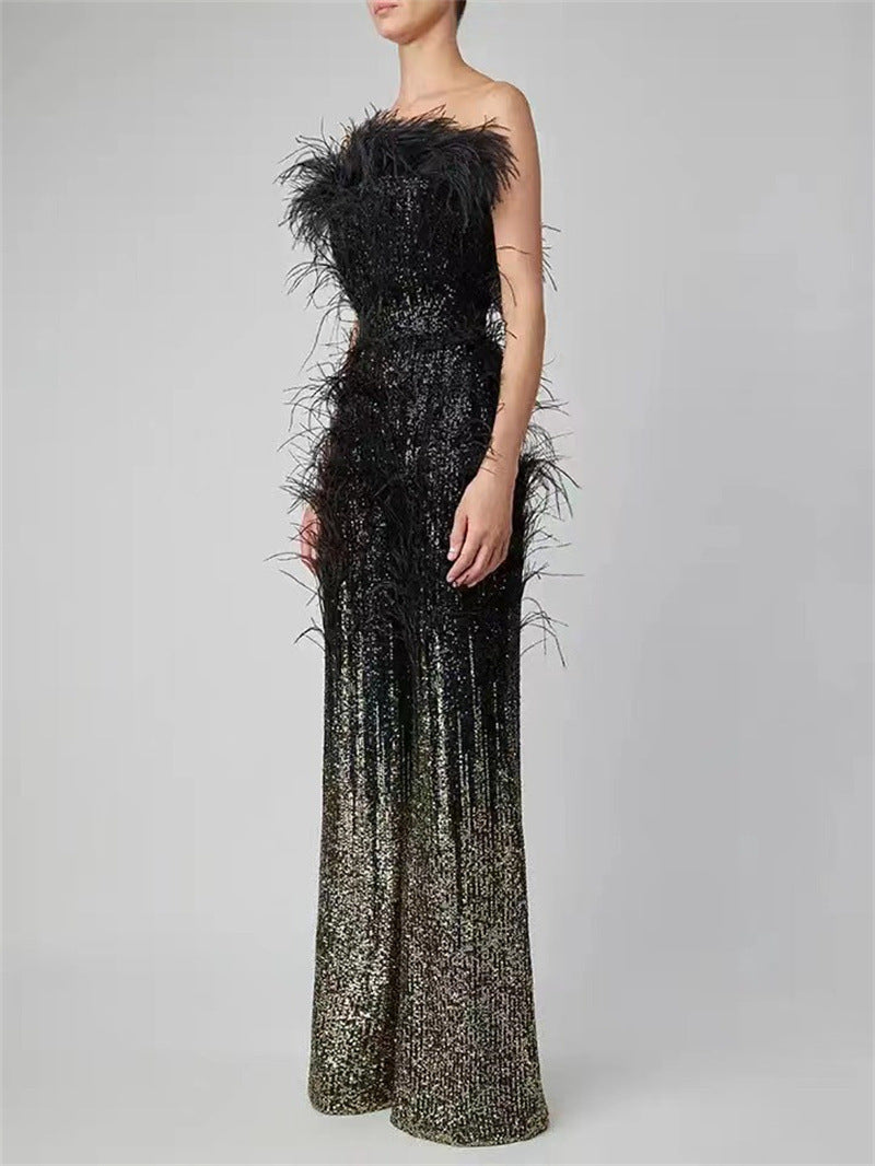 Starluxe Plume Jumpsuit