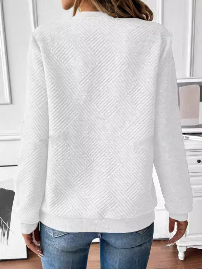 Metaluxe Zip Sweatshirt