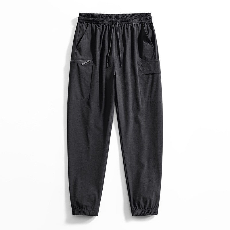 Summer Ice Silk Overalls Thin Breathable