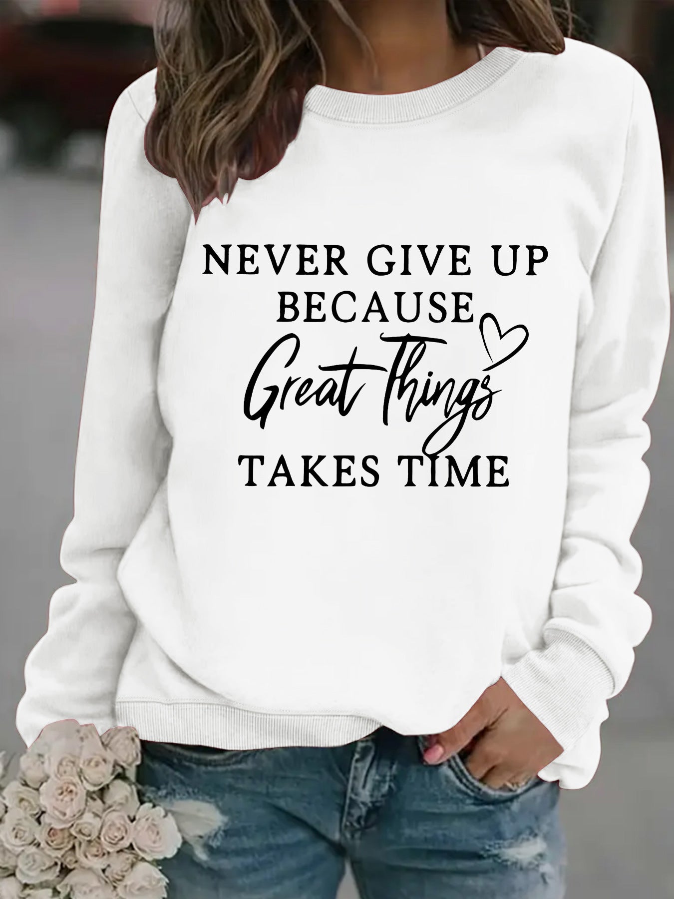 UrbanEase Printed Sweatshirt