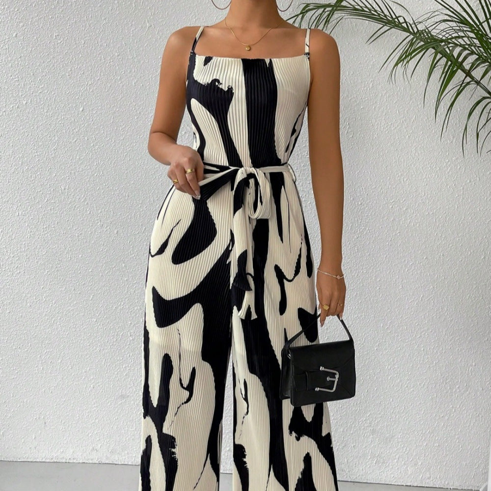 PrintMuse™ Suspender Jumpsuit