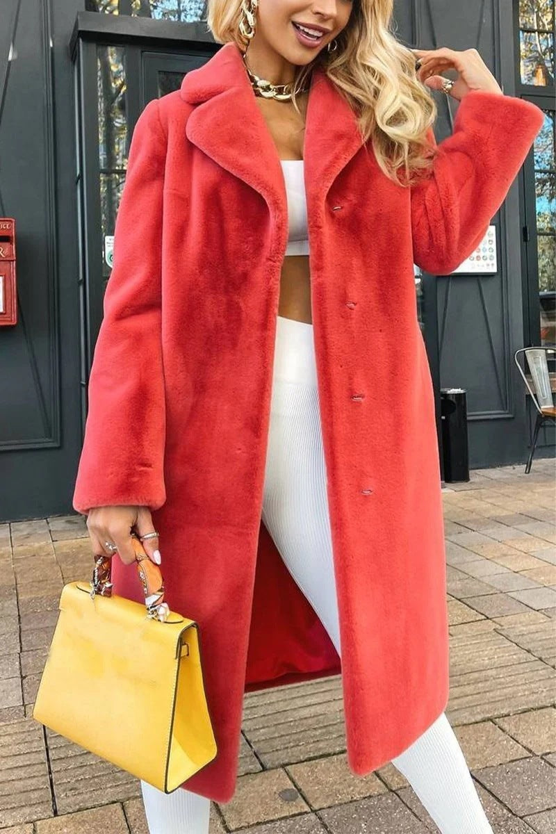VelviLace™ Elegant Plush Coat