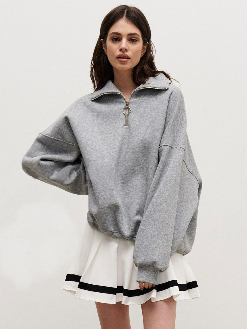 Urban Ease Zip Sweater